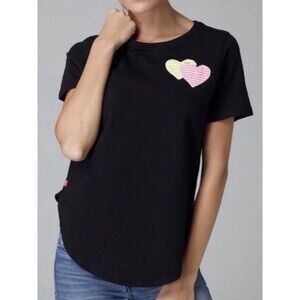 Lisa Todd Double Dare T Shirt Black M